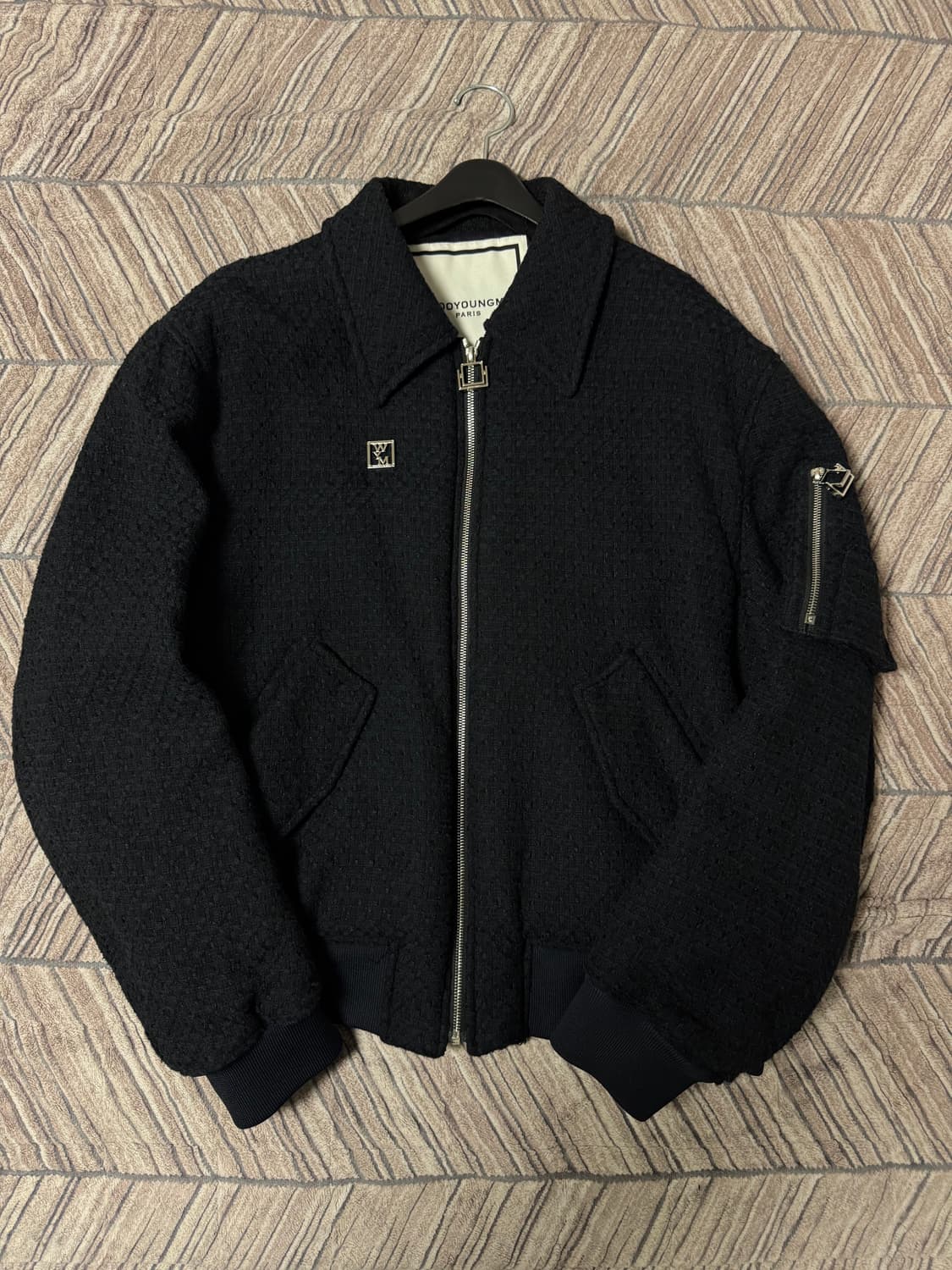 23fw 우영미 트위드 ma-1 자켓 (50) 상품이미지1