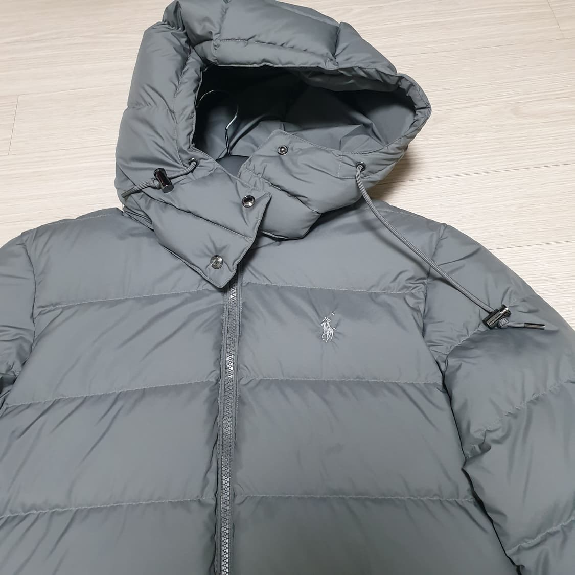 폴로랄프로렌 그레이 푸퍼 롱패딩 상품이미지2