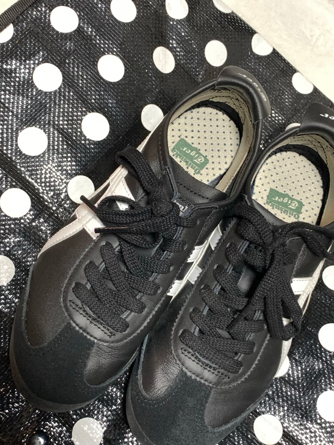 오니츠카타이거 멕시코66 블랙화이트 상품이미지1