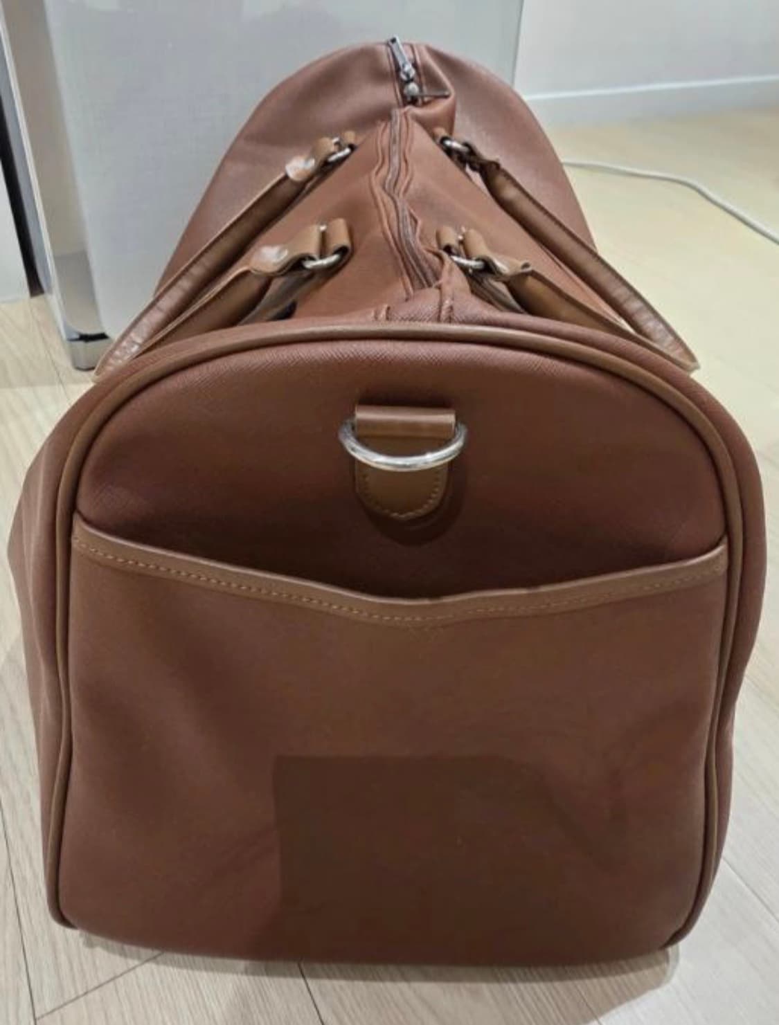 BIRKENSTOCK 브라운 가죽 보스턴백 여행용 가방 상품이미지3