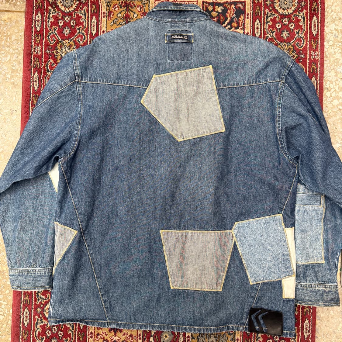 칼 카니 패치워크 데님 셔츠 자켓 [ 105 ] 상품이미지6