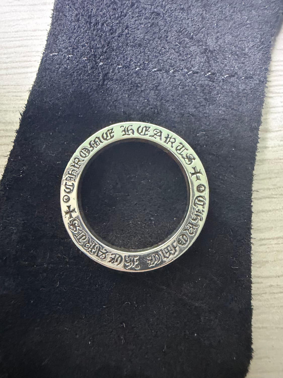 [us8] 크롬하츠  퍽유링 3미리 스페이서 링 반지 상품이미지1