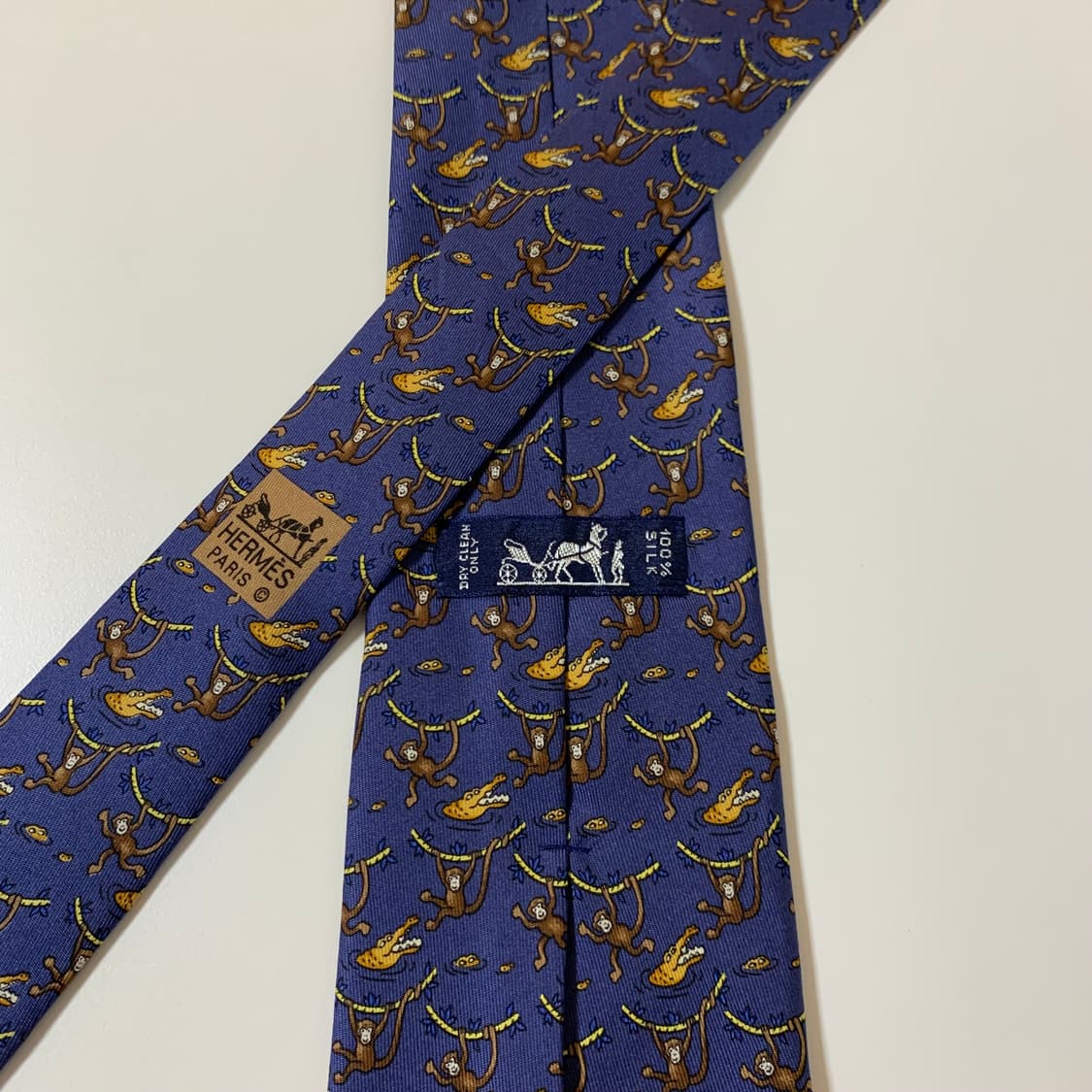 에르메스(HERMES) 명품넥타이 A+등급 클래식정장 8.9cm 상품이미지4