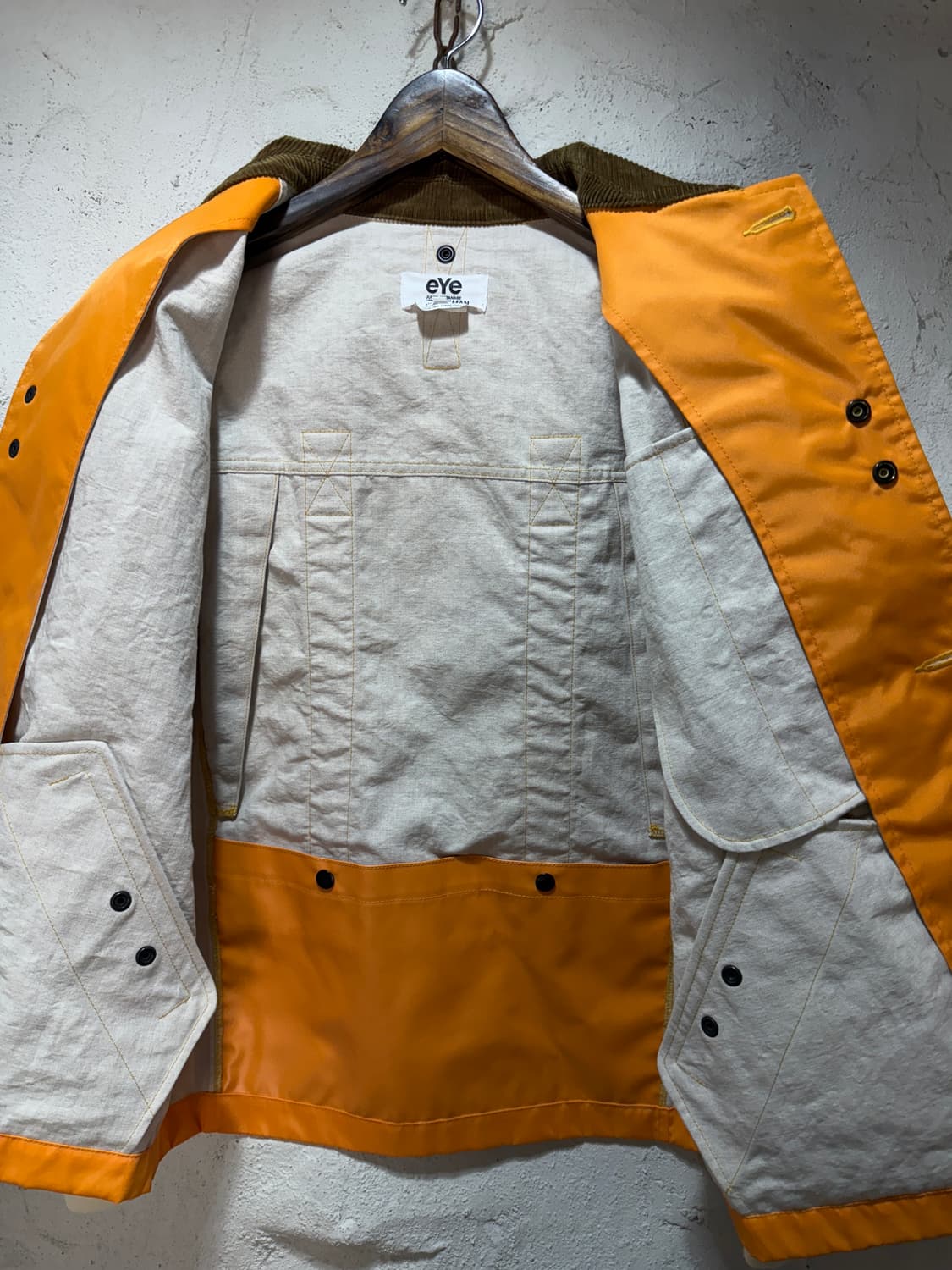 Comme des GARCONS 꼼데가르송 코듀로이 카라 나일론 트윌 재 상품이미지8