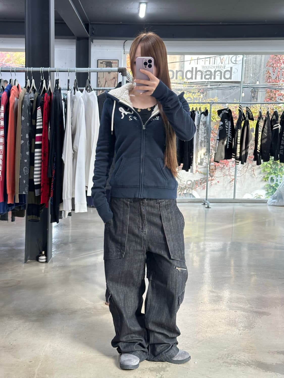 아베크롬비 울프죠 후드집업 상품이미지2