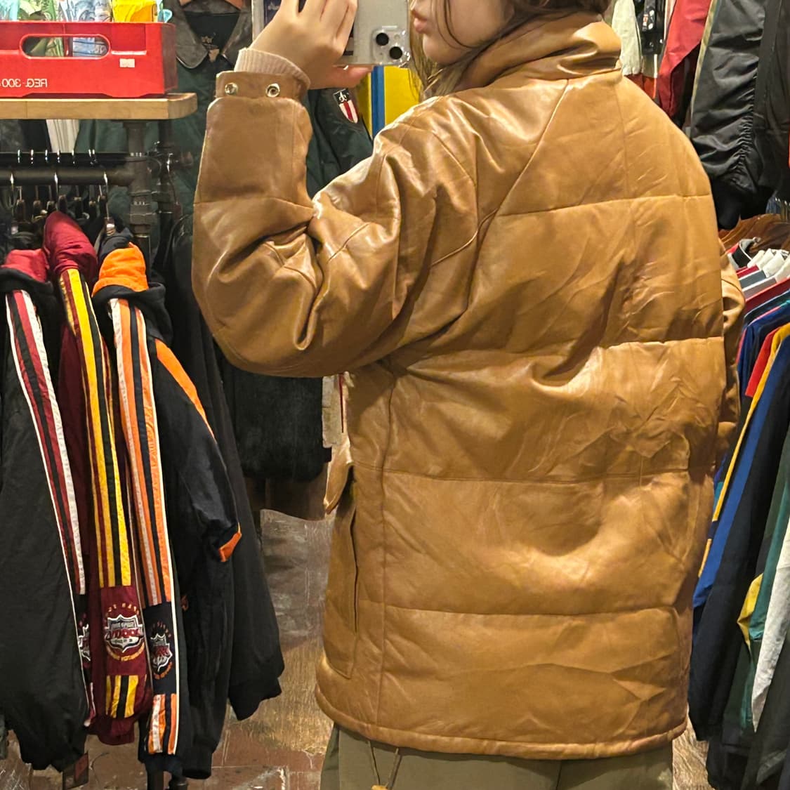 [HI] 빈티지 점퍼 베이지 상품이미지4