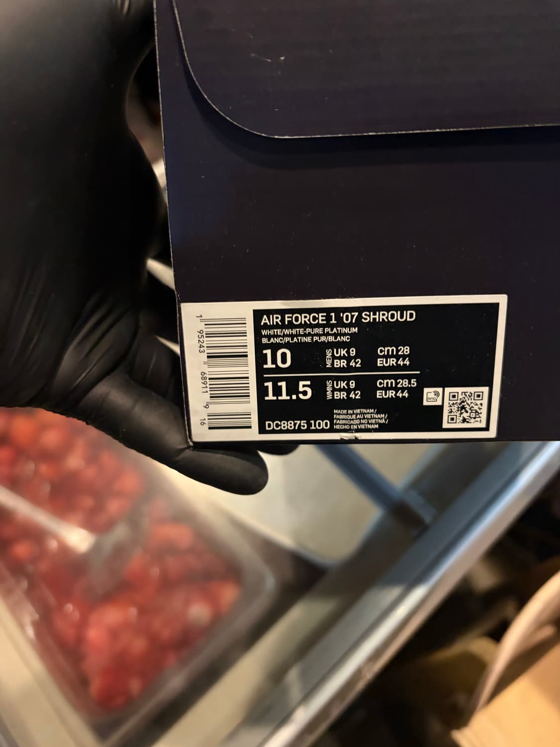 나이키 에어포스 슈라우드 화이트  280  상품이미지10