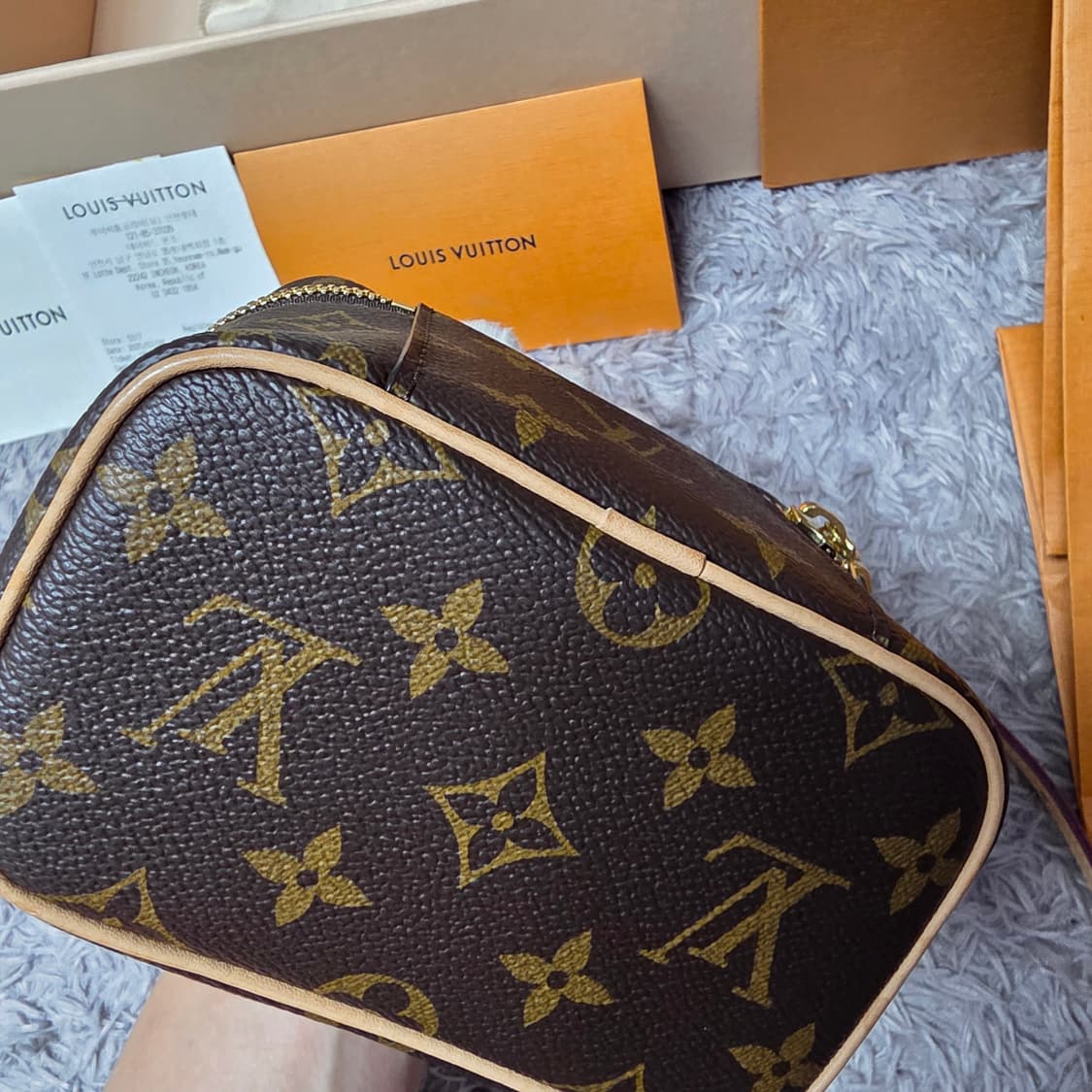 {클로젯}[완신 백화점 풀구성+영수증]루이비통 니노나스 백 상품이미지9