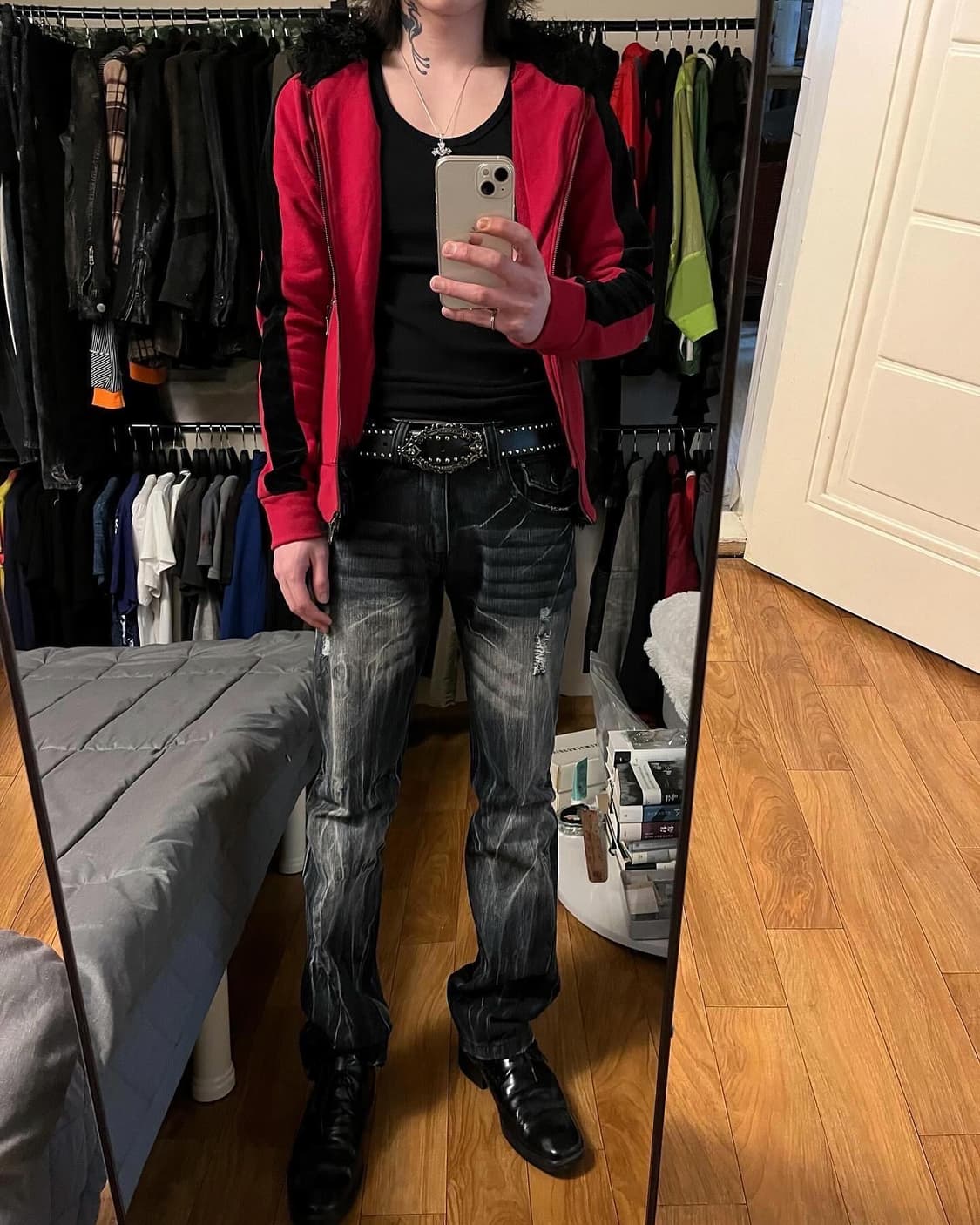Black Baccara Washed Denim Pants 상품이미지9