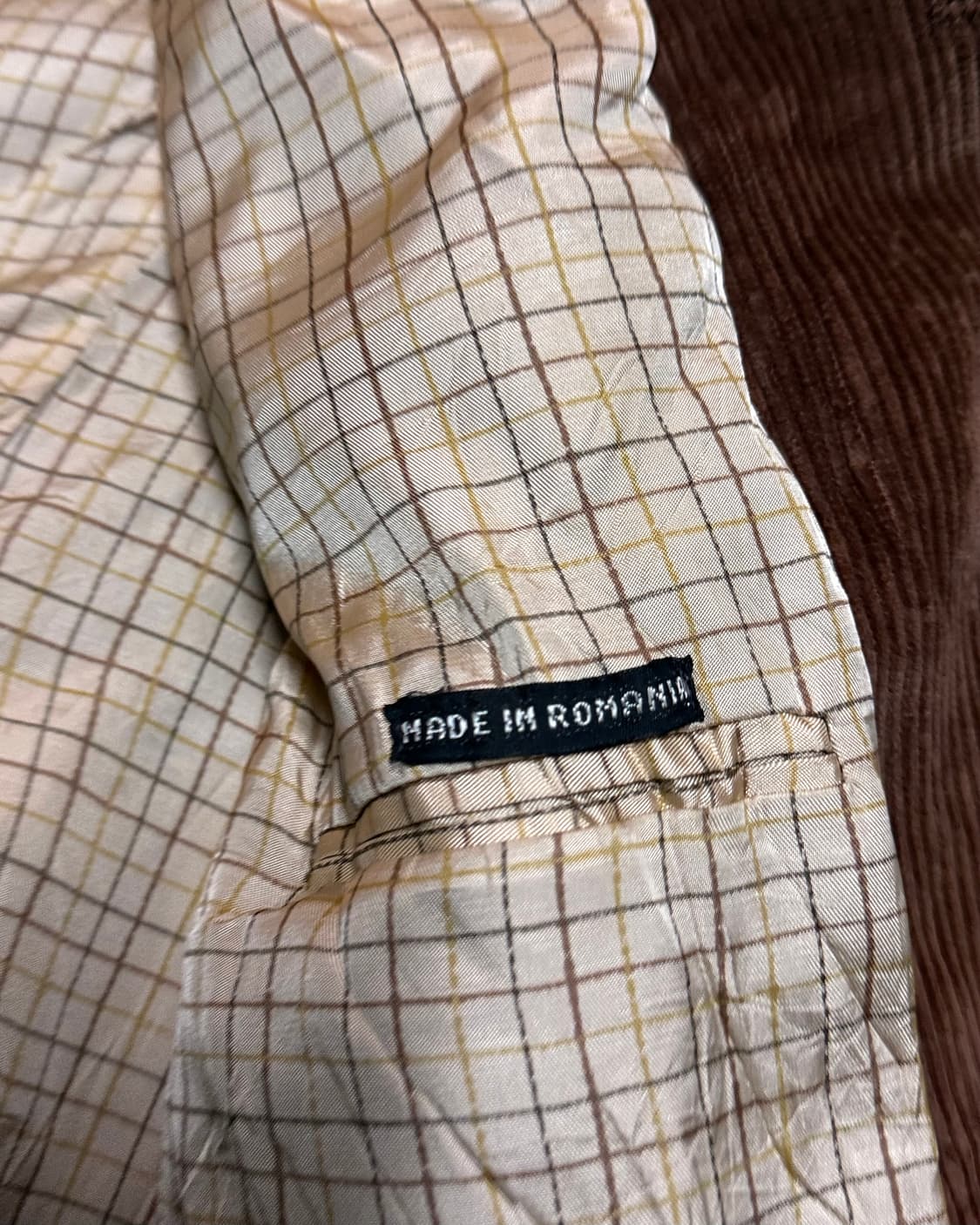 루마니아 엘보우 패치드 코듀로이 자켓 40R 상품이미지5