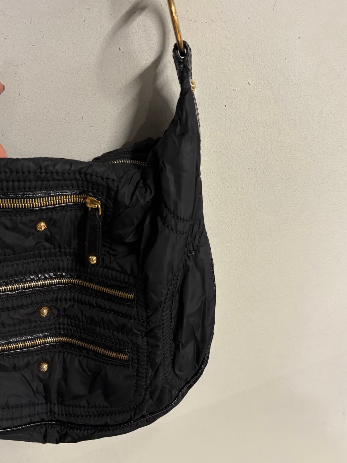 TOD‘S nylon & leather hobo bag  상품이미지4