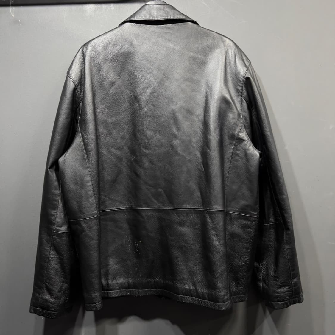 리얼 가죽 싱글라이더 자켓 상품이미지3