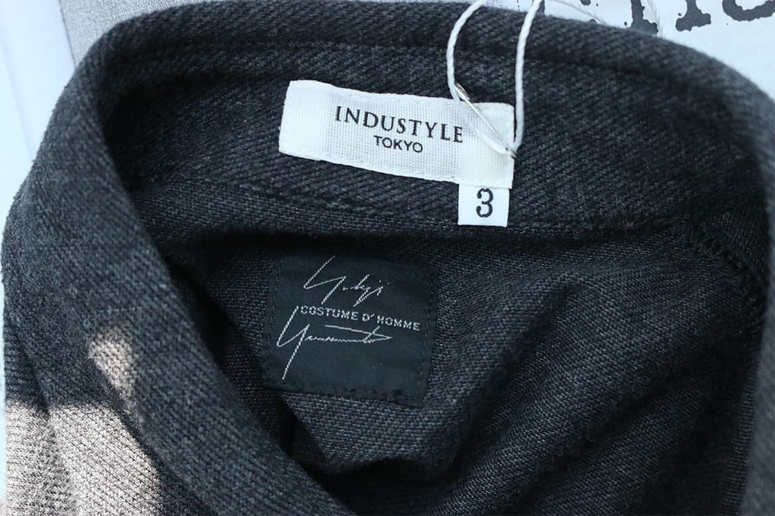 요지 야마모토 커스텀 디 옴므 코튼 니트 셔츠  상품이미지8