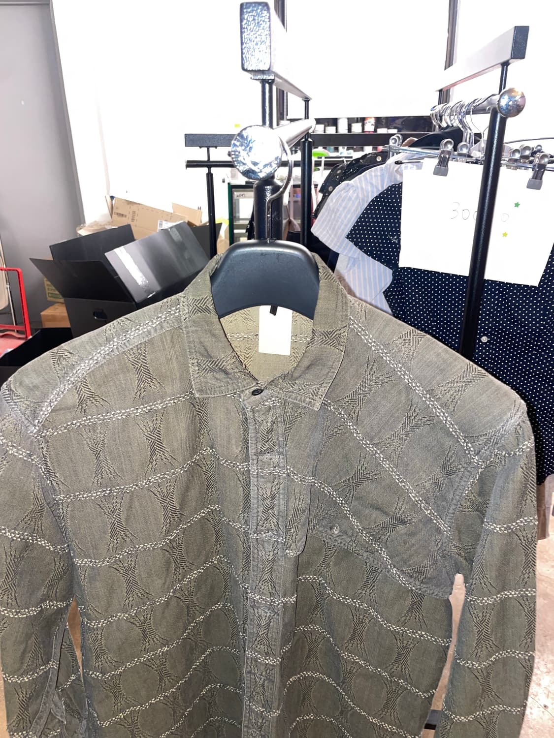 이세미미야케 빈티지 셔츠 s 상품이미지2