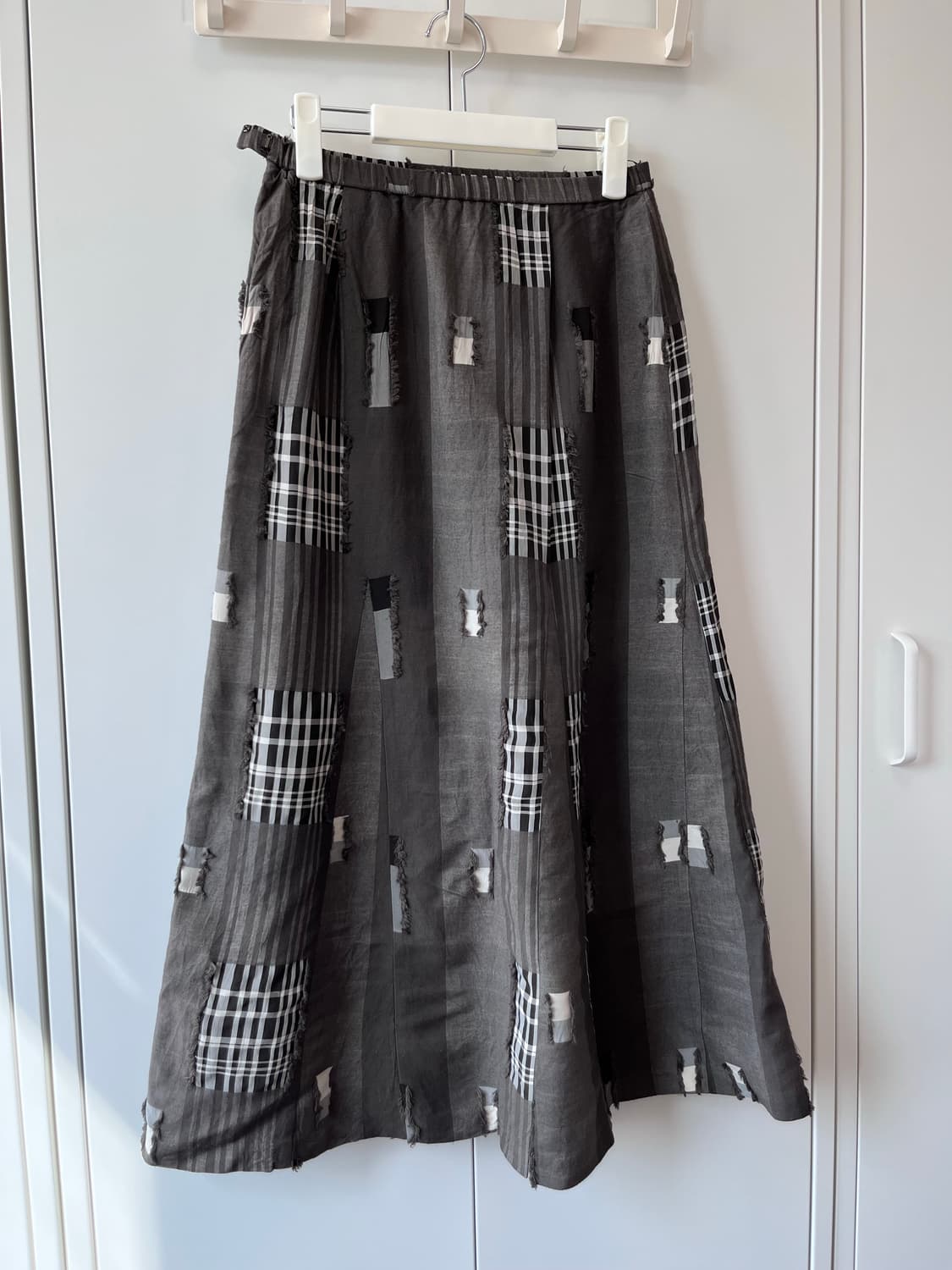Vintage 패치워크 롱 스커트 상품이미지2