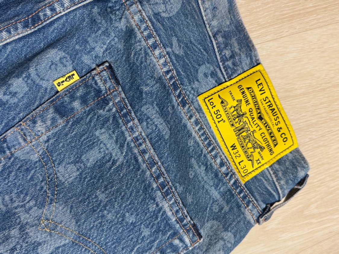 리바이스 스누피 데님 W32 L30 상품이미지3
