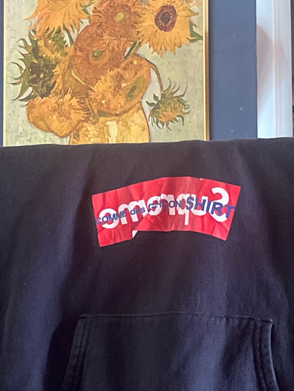 슈프림 꼼데가르송 후드 정품 XL 상품이미지8