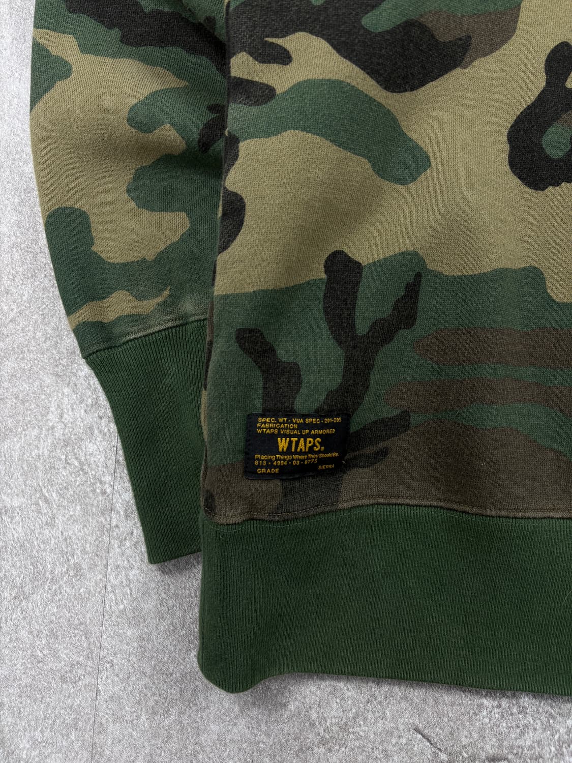 Wtaps Camo Sweatshirt    상품이미지2