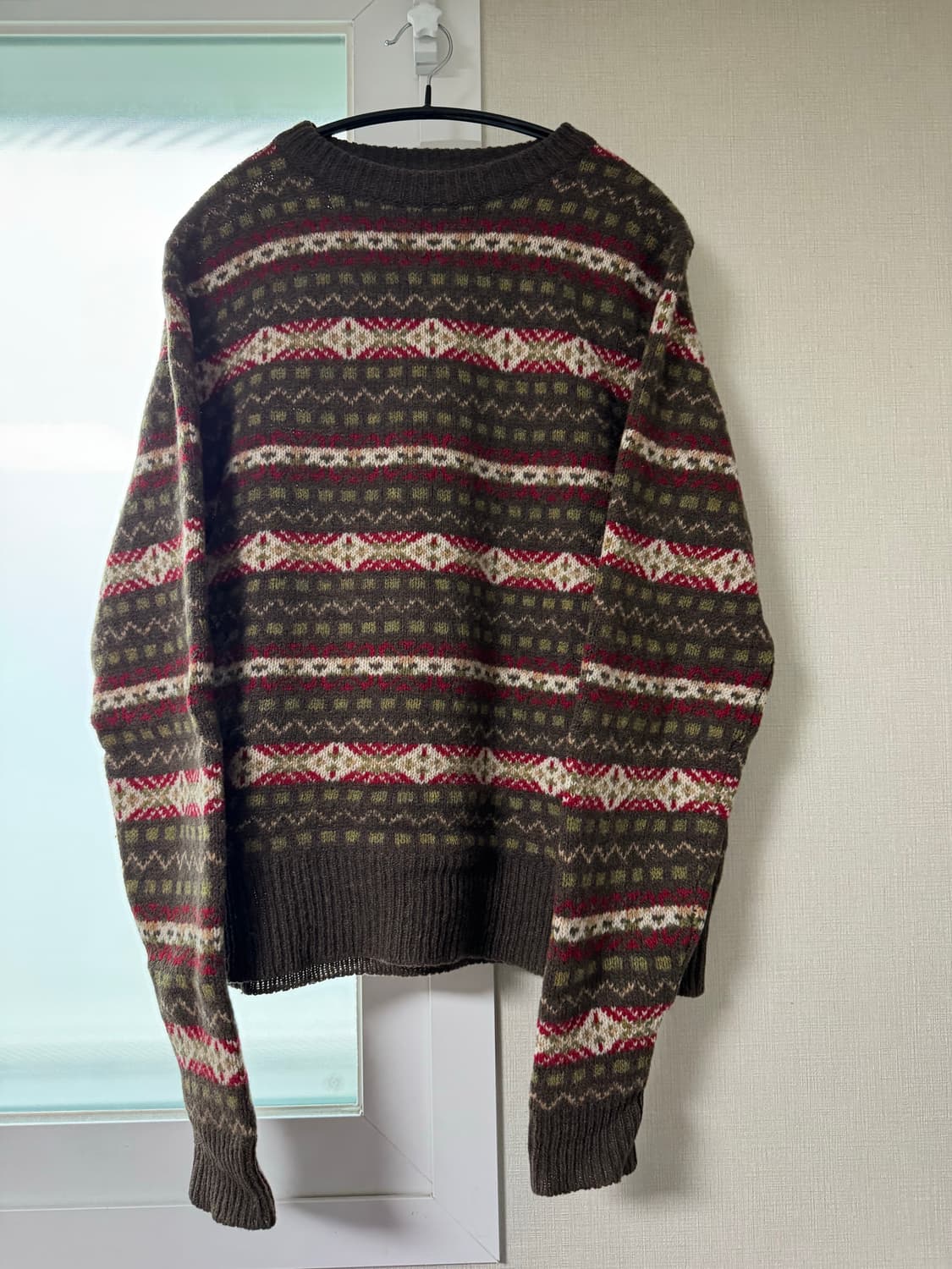 에스크밸리 esk valley 페어아일 니트 상품이미지1