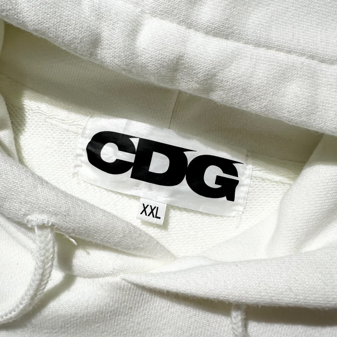 꼼데가르송 CDG 로고 후드 상품이미지4