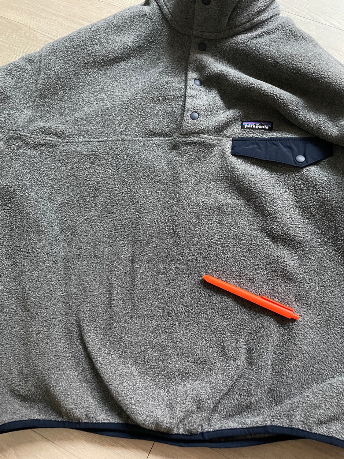 파타고니아 신칠라 니켈 네이비 그레이 플리스 patagonia 상품이미지9