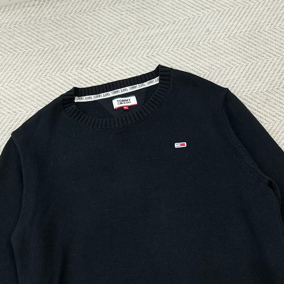 타미 진스 스몰로고 니트 r3061 상품이미지3