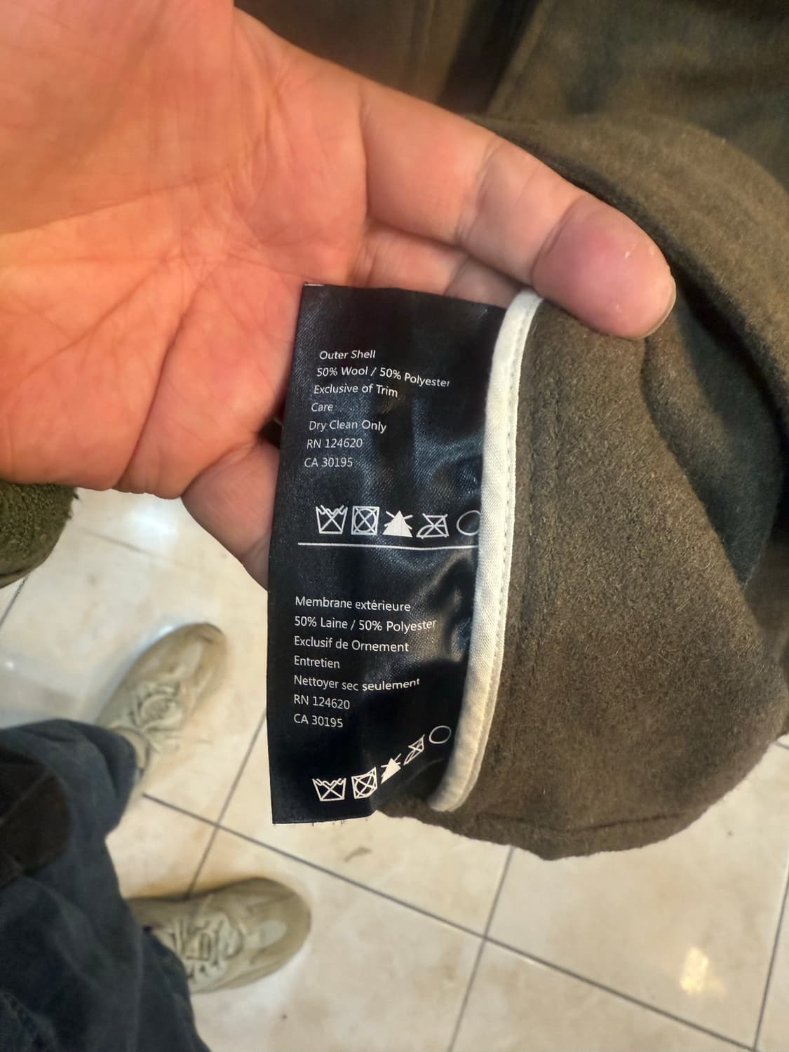105 정품 스투시+홀덴 울 자켓 팝니다 상품이미지5