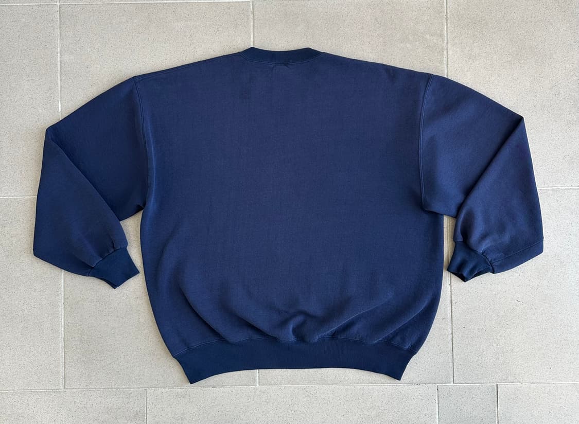 90s 빈티지 러셀 스웻셔츠 네이비 XL USA 상품이미지2