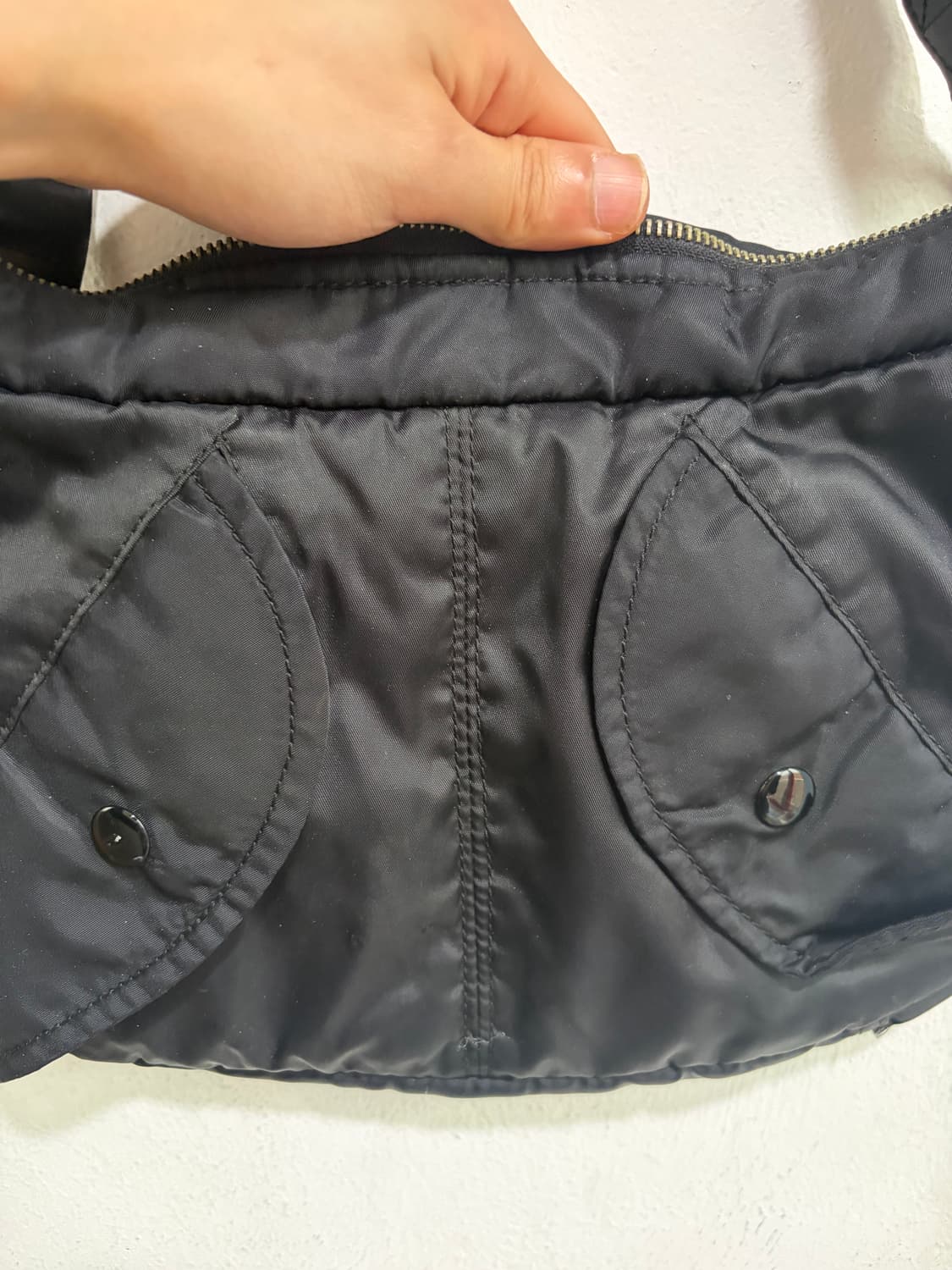 빈티지 블랙 숄더백 상품이미지4