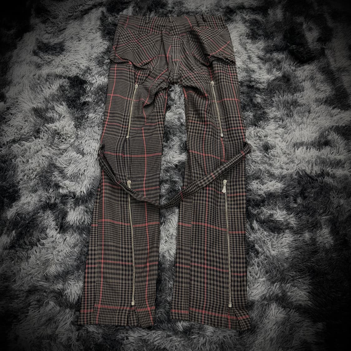 Vivienne Westwood 스트랩 하운드투스 지퍼 팬츠 상품이미지2