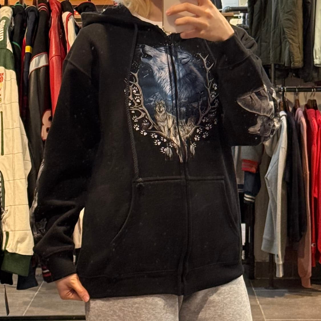 [NO.9]올드스쿨 락 후드집업 상품이미지3