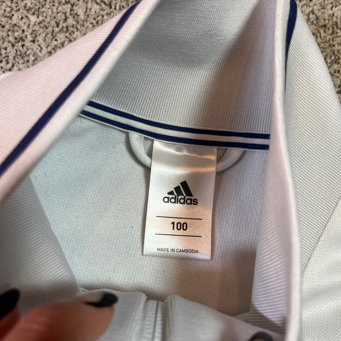 아디다스 레알마드리드 트랙탑 져지 상품이미지4