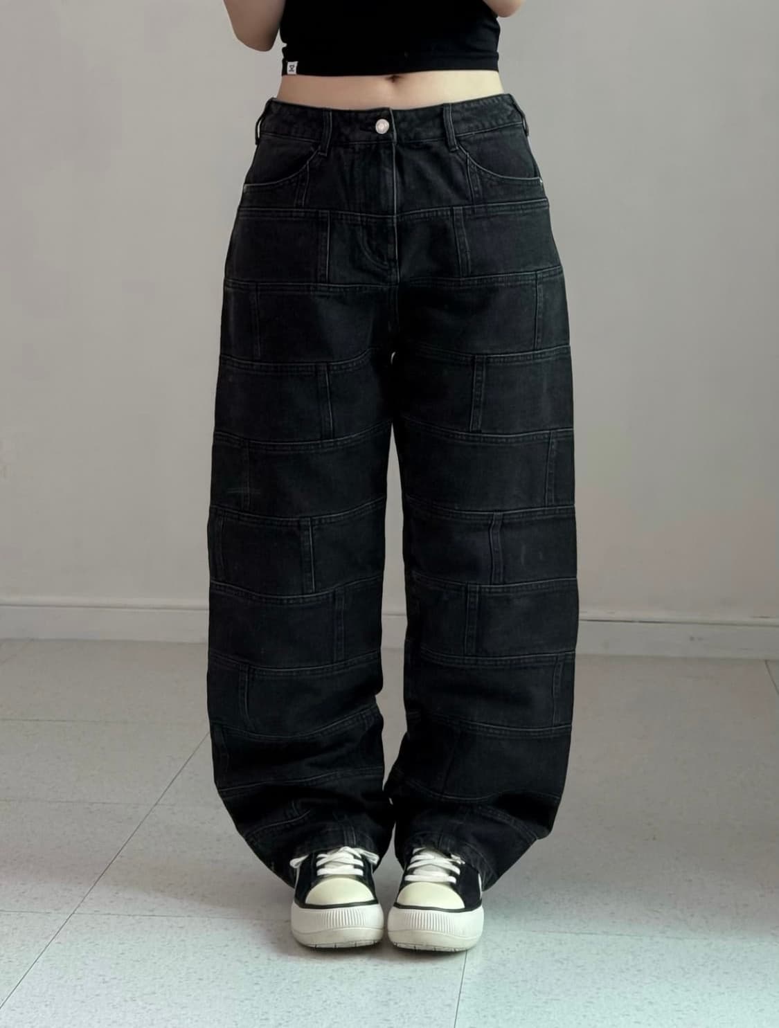 노매뉴얼 브릭 데님팬츠 M 상품이미지1