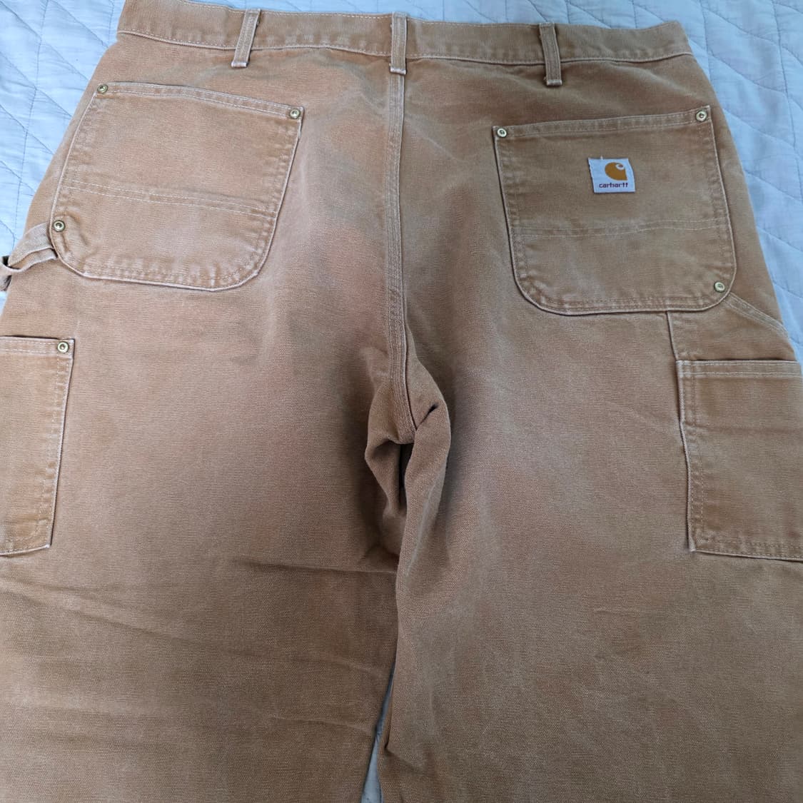 [38X30] 빈티지 칼하트 더블니 B01 BRN 워크팬츠 T-2 상품이미지6