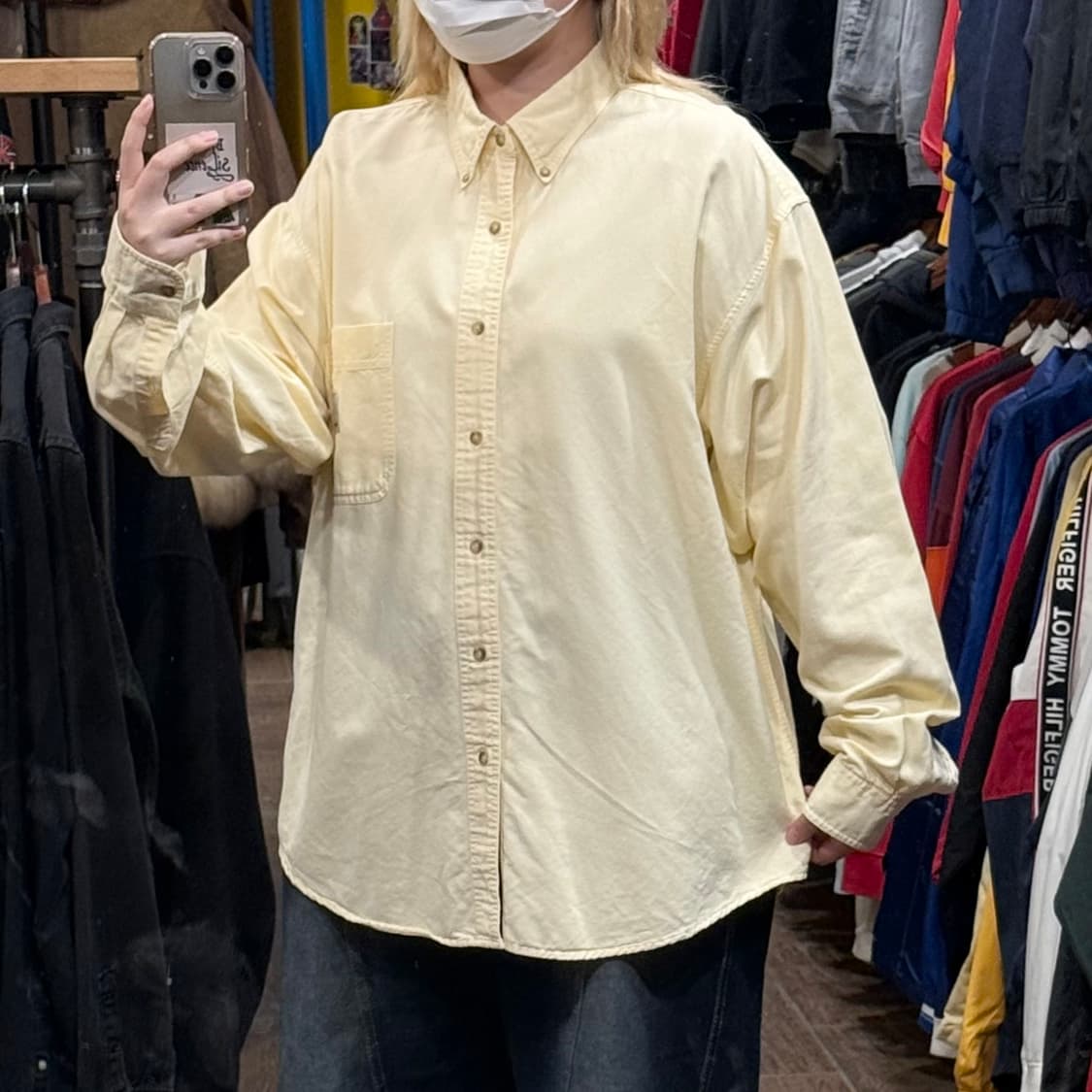 [HI] 칼하트 긴팔 셔츠 옐로우  상품이미지4