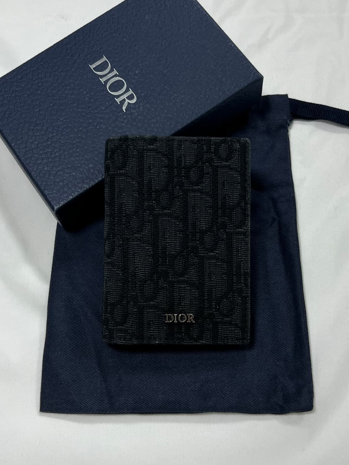 [정품] 디올 오블리크 오거나이저 블랙 상품이미지1