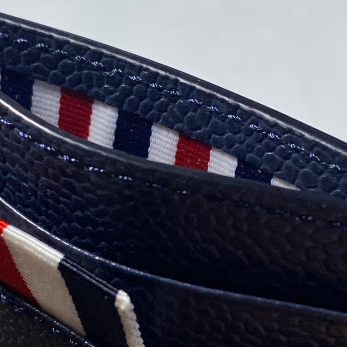 [정품] 톰브라운 RWB 헥터 타탄체크 카드지갑 상품이미지7