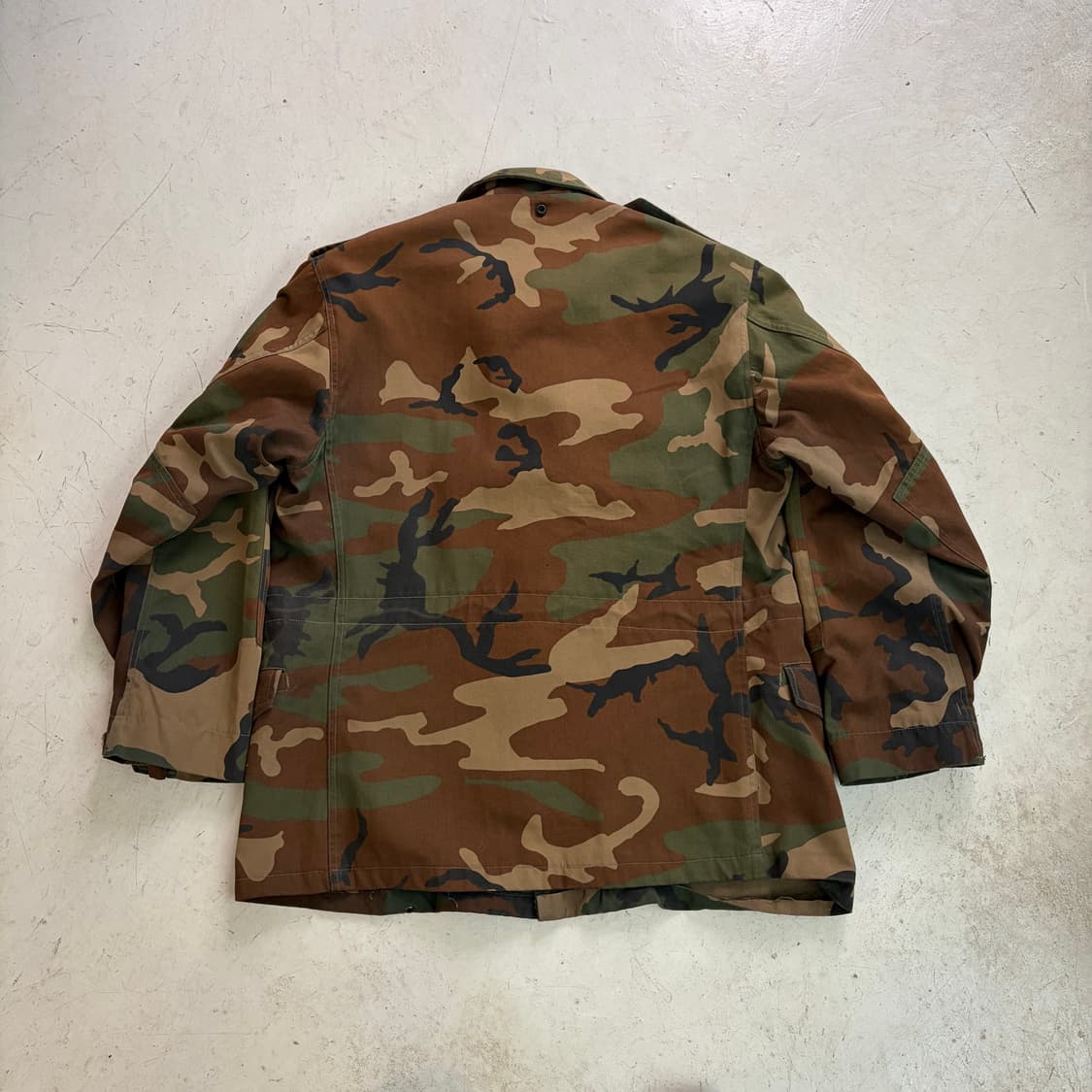 80s US Army M-65 빈티지 우드랜드 필드자켓 M 상품이미지8