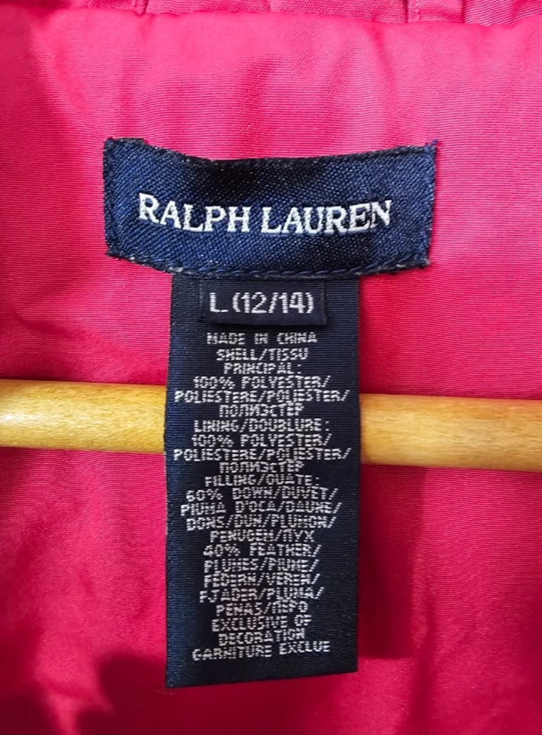 폴로 푸퍼 키즈 주니어 패딩 L 12/14세 상품이미지9