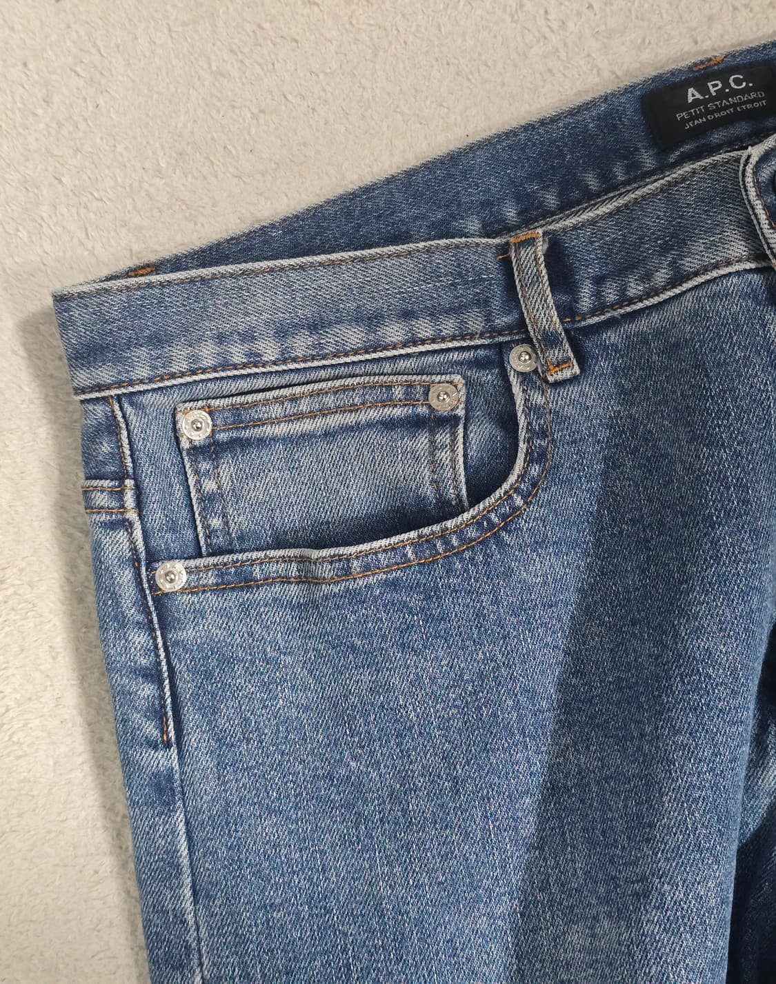 A.P.C. 아페쎄 쁘띠 스탠다드 데님 청바지 34사이즈 상품이미지4