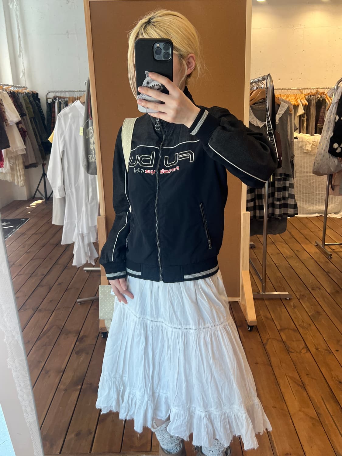 후부 블랙 자켓 상품이미지4