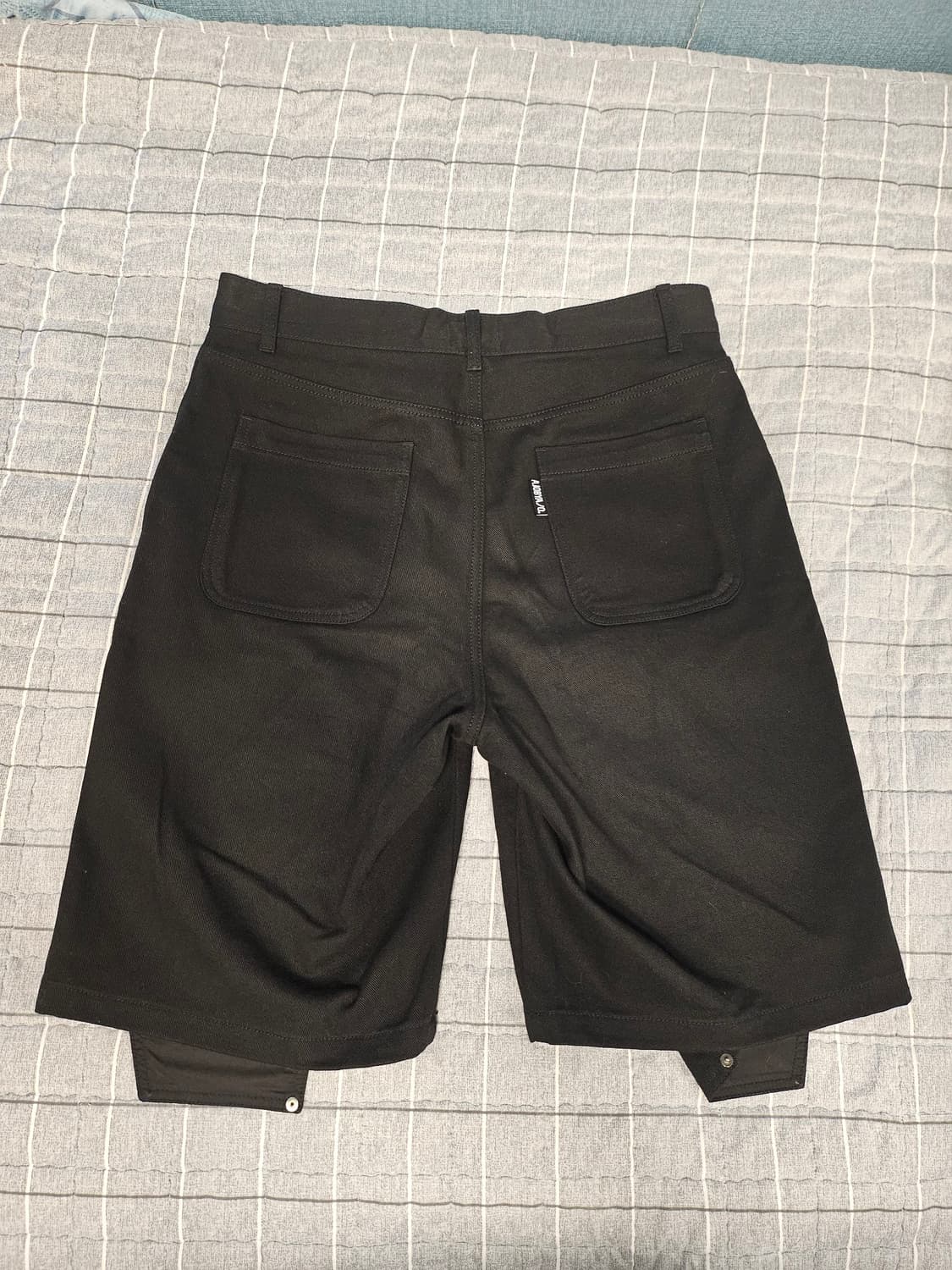 아조바이아조 Double Knee Paneled Shorts 상품이미지5