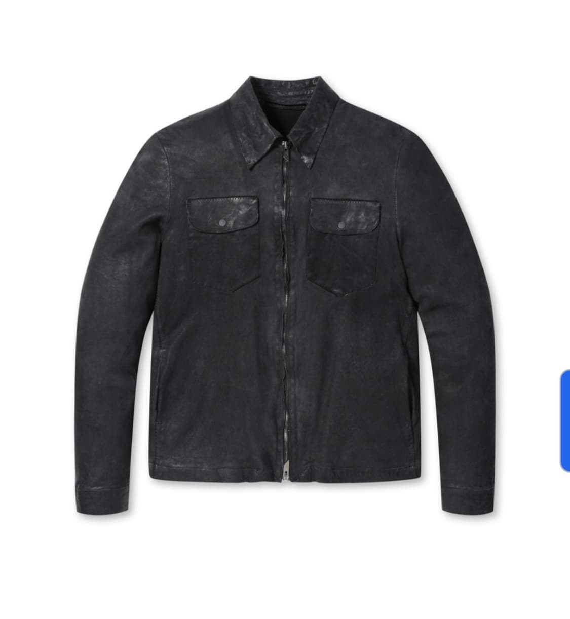 시리즈 Salvatore Santoro] 패치 포켓 램스킨 점퍼 상품이미지1