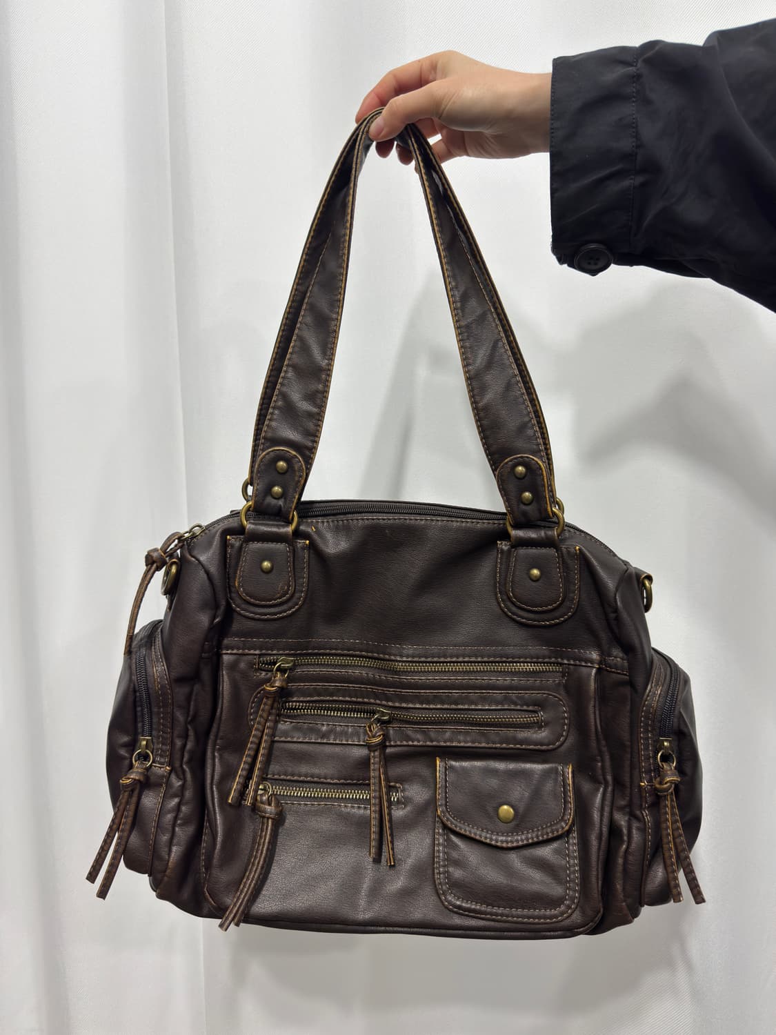 pocket leather bag 상품이미지2