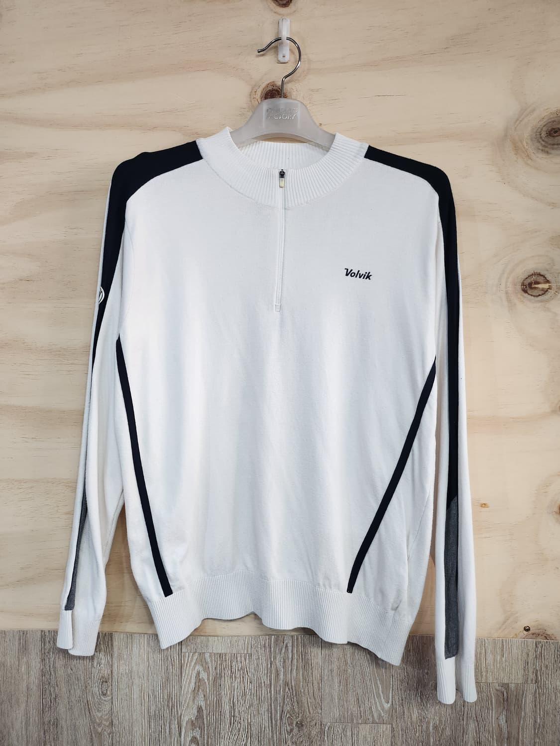 1087) 볼빅 volvik 하프집업 간절기 니트 상품이미지1