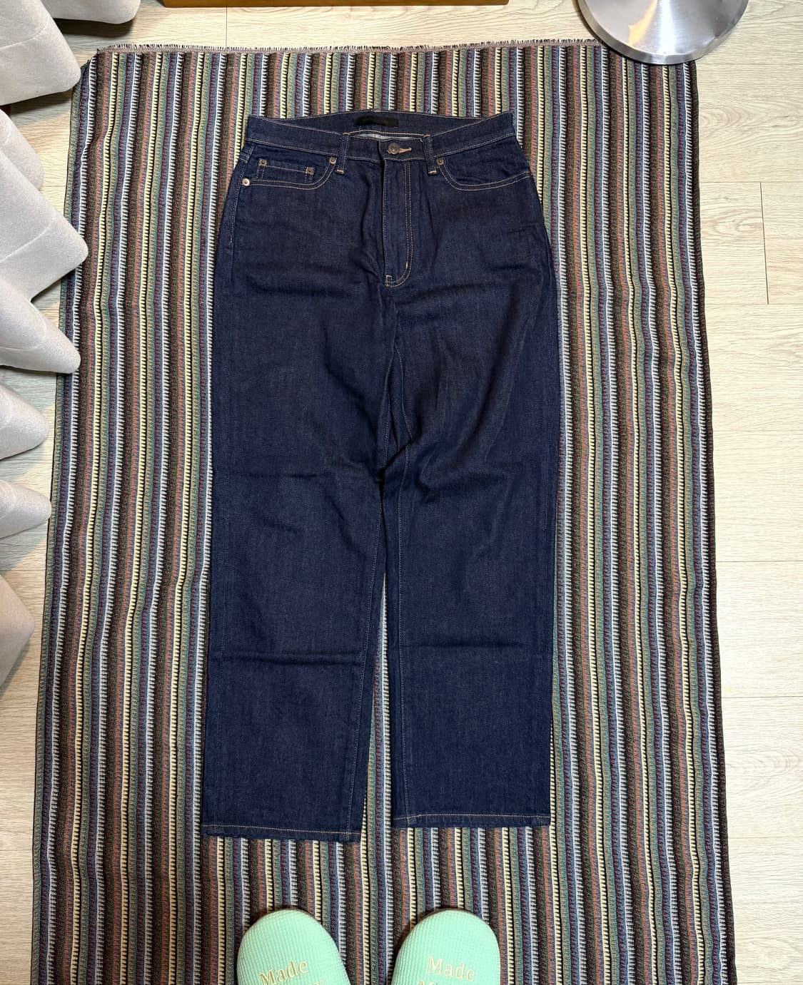 유니클로 생지 데님 팬츠 상품이미지1