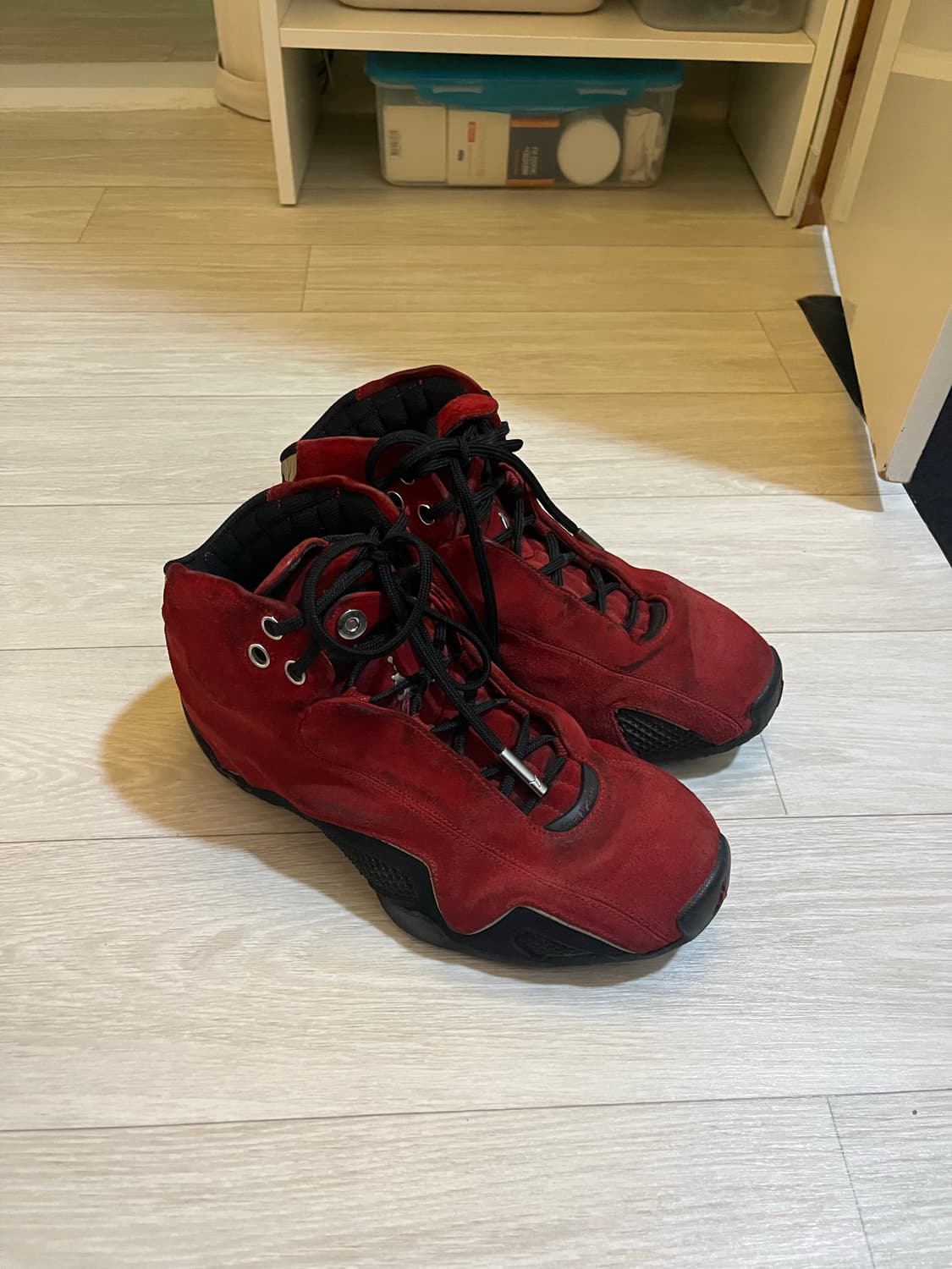 에어조던 21 OG 레드 스웨이드 250 상품이미지2