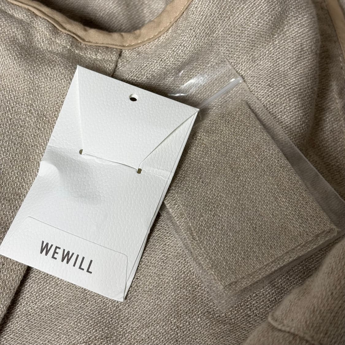 2) wewill 위윌 린넨 더블 자켓 상품이미지5