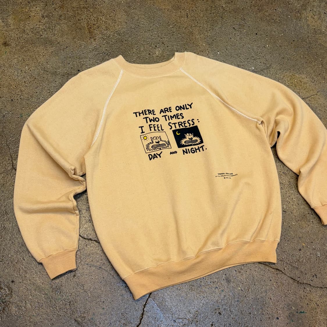 90s Made in USA 미국 빈티지 헤인즈 도그 맨투맨 상품이미지2