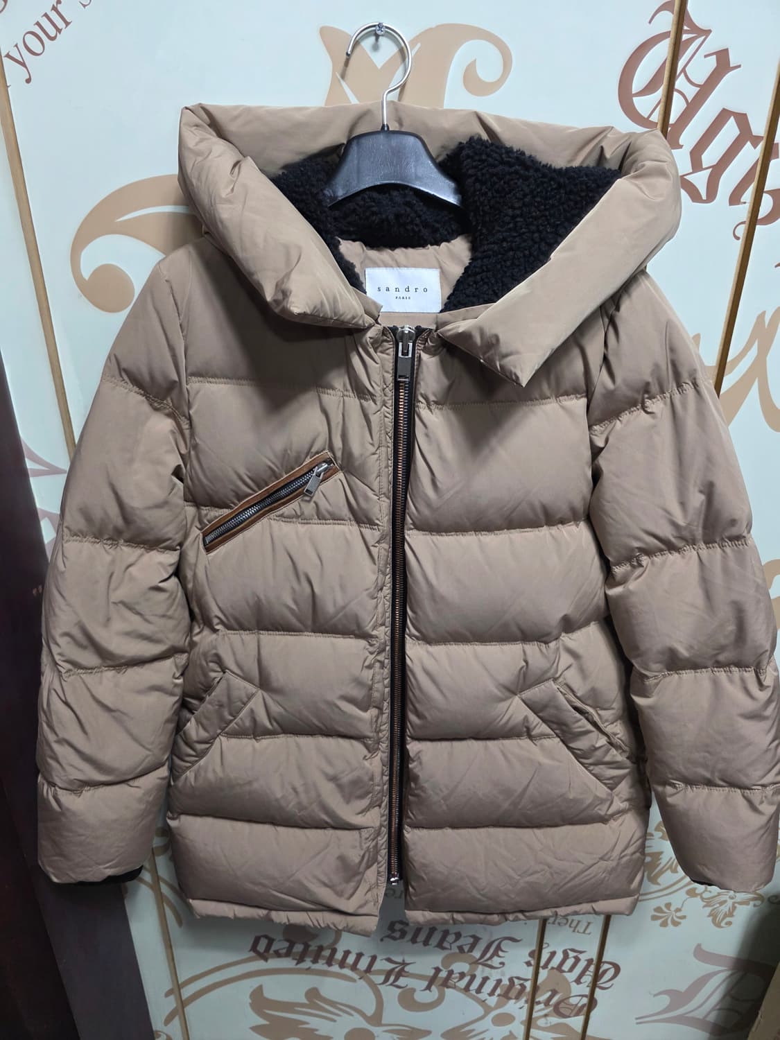 여성 산드로 구스다운 패딩 상품이미지1